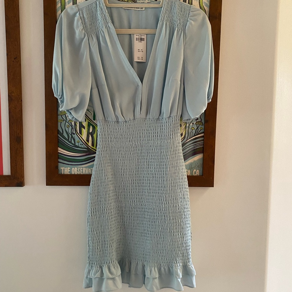 Light blue Abercrombie dress new